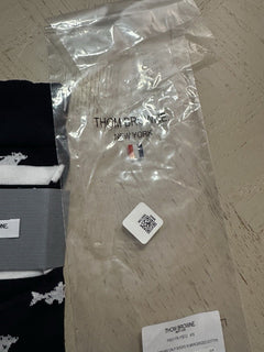 NWT Thom Browne Bear & Salmon Socks One Size