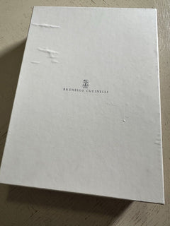 Brunello Cucinelli Men Slim Fit Pintuck Shirt Sky Blue M New $945