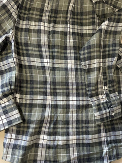 NWT $845 Brunello Cucinelli Men Linen Shirt Basic Fit Multicolor XXL
