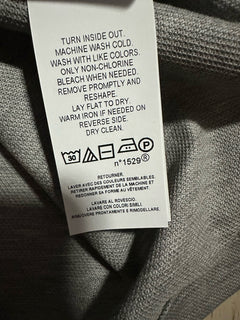 Ralph Lauren Purple Label Men Bear Short Sleeve Polo Shirt Gray M New $495