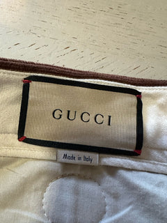 Gucci Men Corduroy Pants DK Brown 36 US ( 52 Eu ) Italy New $1650
