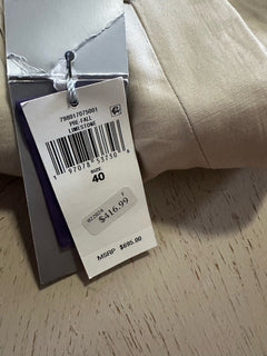 NWT $695 Ralph Lauren Purple Label Men Silk-Linen Pants LIMESTONE 40 US/56 Eu