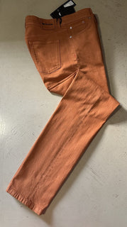 NWT $1195 Kiton Men Slim Fit Jeans Pants Rust 36 US/52 Eu Italy