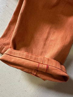 NWT $1195 Kiton Men Slim Fit Jeans Pants Rust 36 US/52 Eu Italy