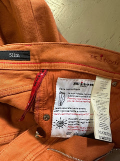 NWT $1195 Kiton Men Slim Fit Jeans Pants Rust 36 US/52 Eu Italy