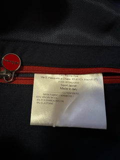 Kiton Men’s Wool-Blend Zip-Front Jacket Navy Size 46 US/56 Eu New $3495