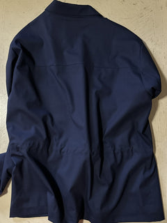 Kiton Men’s Wool-Blend Zip-Front Jacket Navy Size 46 US/56 Eu New $3495