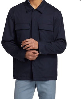 Kiton Men’s Wool-Blend Zip-Front Jacket Navy Size 46 US/56 Eu New $3495