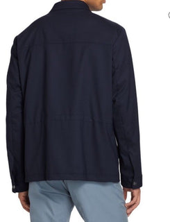 Kiton Men’s Wool-Blend Zip-Front Jacket Navy Size 46 US/56 Eu New $3495