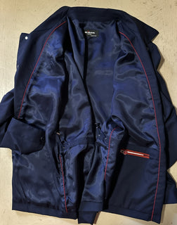 Kiton Men’s Wool-Blend Zip-Front Jacket Navy Size 46 US/56 Eu New $3495