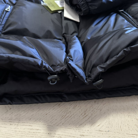 New $2900 Gucci Men’s Light Nylon Puffer Coat Jacket Black 42 US/52 Eu
