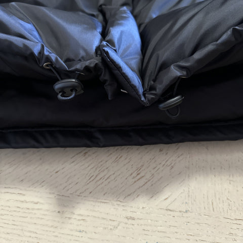 New $2900 Gucci Men’s Light Nylon Puffer Coat Jacket Black 44 US/54 Eu