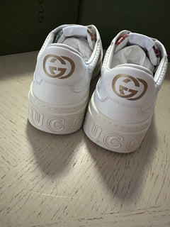 Gucci Women Sneakers White/Multi 10 US/40 Eu 670408 New