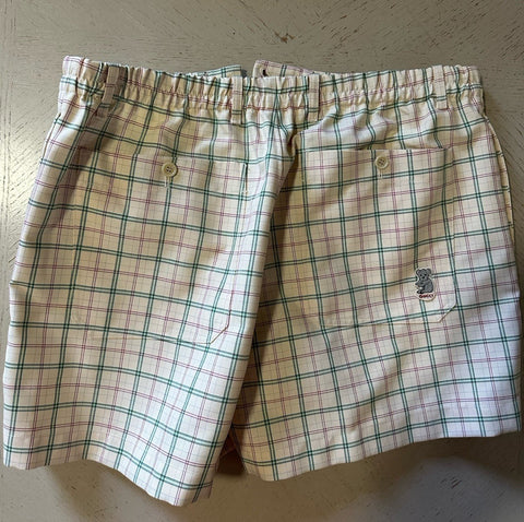 Gucci Mens Drawstring Short Pants Milk/Green Size 34 US/50 Eu New Italy