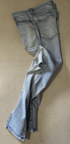 NWT $860 Saint Laurent Men skinny-fit jeans denim 30 US ( Measured 32 )