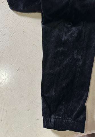 Saint Laurent Men Velvet Drawstring Jogging Sweatpants Pants Black XL NWT $1190