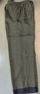 Gucci Men Drawstring Dress Pants Navy/Multi 32 US/48 Eu New $1650