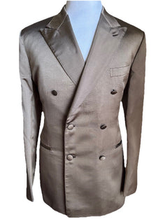 NWT $5700 Brioni Tuxedo 75th Anniversary Tuxedo Jacket Blazer Beige 44R/54R