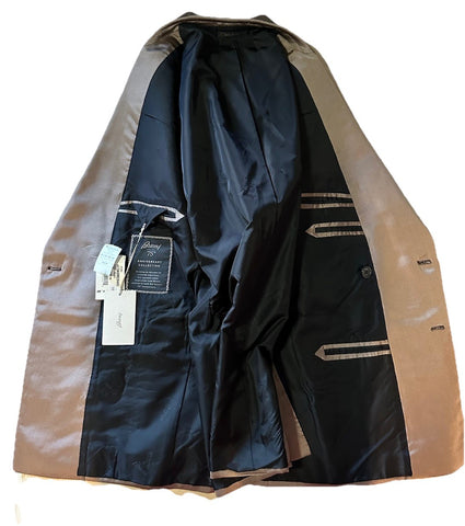 NWT $5700 Brioni Tuxedo 75th Anniversary Tuxedo Jacket Blazer Silver 44R/54R