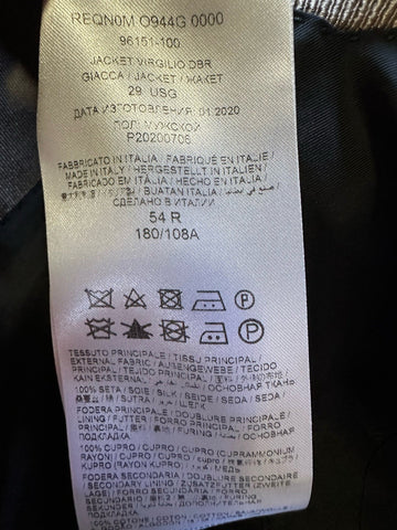 NWT $5700 Brioni Tuxedo 75th Anniversary Tuxedo Jacket Blazer Silver 44R/54R