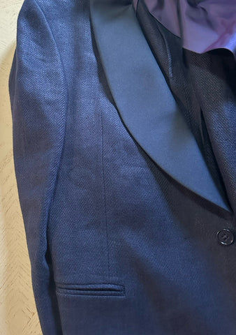 New $5495 Ralph Lauren Purple Label Men Linen Blazer Jacket Navy 40R/50R Italy