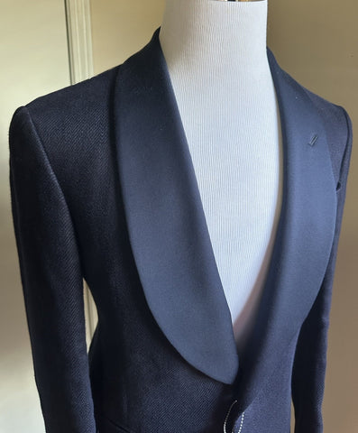 New $5495 Ralph Lauren Purple Label Men Linen Blazer Jacket Navy 40R/50R Italy