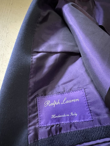 New $5495 Ralph Lauren Purple Label Men Linen Blazer Jacket Navy 40R/50R Italy