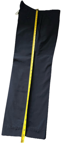 Gucci Men Cotton/Nylon Dress Pants Black 36 US/52 Eu New $1450