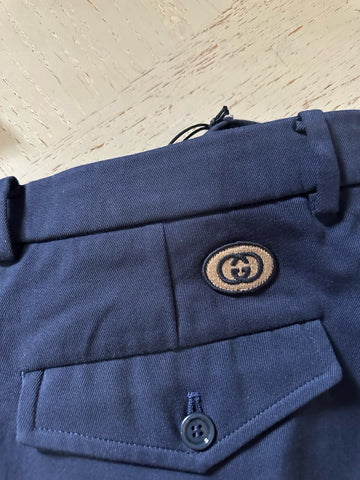 Gucci Men’s Dress Pants DK Blue 38 US/54 Eu New $980