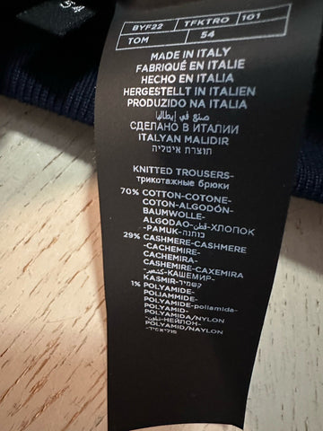 TOM FORD Mens Sweatpants Pants Black 38 US/54 Eu Italy NWT $2490