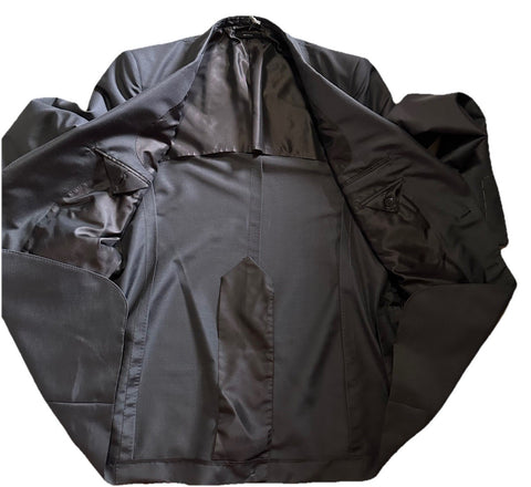 NWT $4720 TOM FORD Men Sport Coat Jacket Blazer DK Gray 44 US/54 Eu Italy