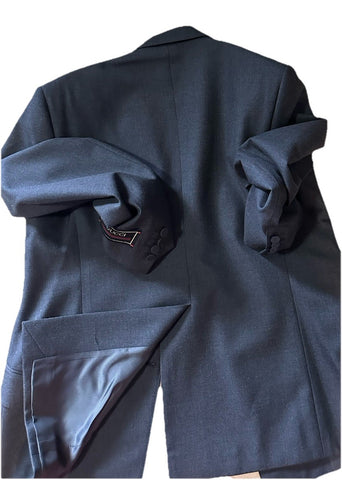Gucci Men Double Breasted Sport Coat Blazer DK Gray 42 US/52 Eu NWT $2980