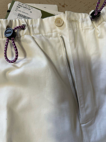 Gucci Men’s Drawstring Pants Color Milk 34 US/50 Eu New $1950