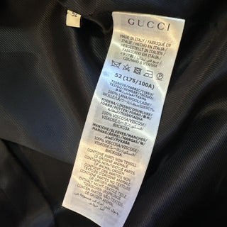 NWT $2980 Gucci Men Oversized Sport Coat Blazer Color Blue 42 US/52 Eu