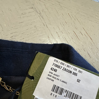NWT $2980 Gucci Men Oversized Sport Coat Blazer Color Blue 42 US/52 Eu