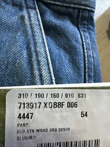 NWT $1150 Gucci Men Jeans Pants Blue Size 38 US/54 Eu