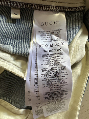 NWT $1150 Gucci Men Jeans Pants Blue Size 38 US/54 Eu
