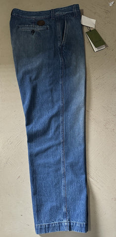 NWT $1150 Gucci Men Jeans Pants Blue Size 38 US/54 Eu