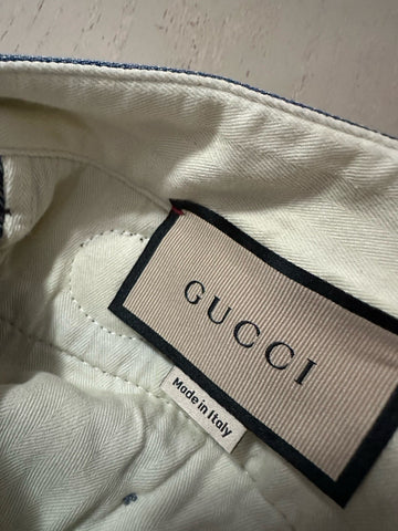 NWT $1150 Gucci Men Jeans Pants Blue Size 38 US/54 Eu