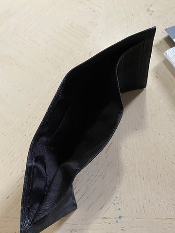 New Saint Laurent BUFFALO Tiny Wallet In Bandana-print Nylon Black 556433