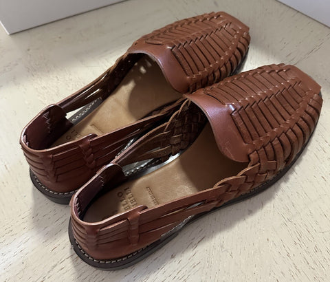 NIB $1395 Brunello Cucinelli Men’s Leather Sandal Shoes Brown 11 US/44 Eu