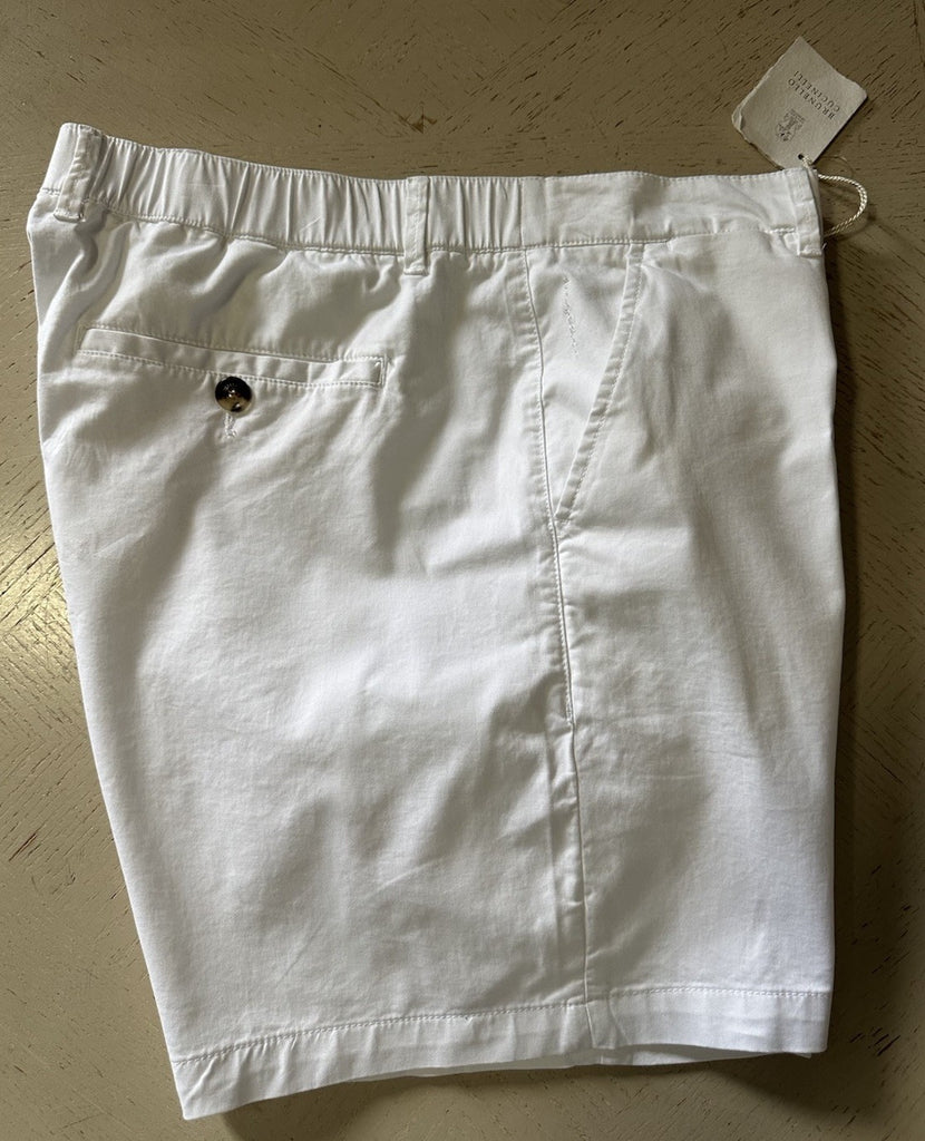 Brunello Cucinelli Men Short Pants White Size US 38 New $1075