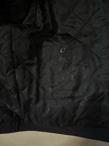 New $5200 Gucci Men Denim Jacket Coat Black 44 US/56 Eu 725588