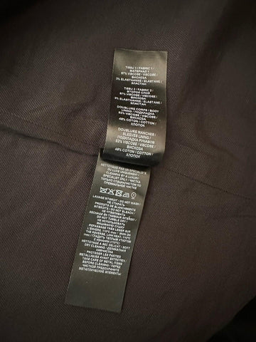 New $6500 BALMAIN Two-Tone Tuxedo Gown Dres Black/White 40 ( 8 ) Italy