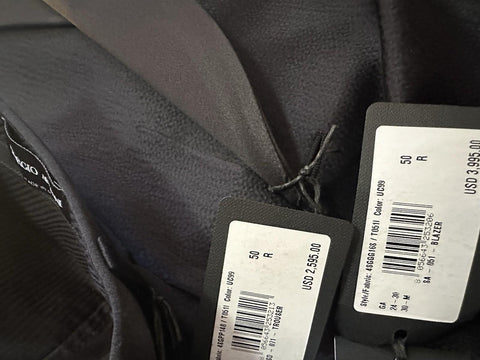 Giorgio Armani Men Dinner Suit Black 40R US/50R Eu New $6590