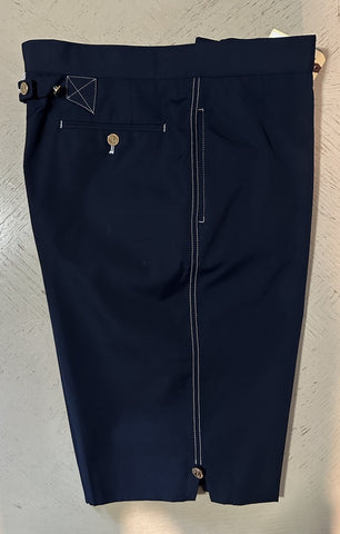 NWT $780 THOM BROWNE Knee Length Shorts Navy Size 3 ( L /36 US ) Italy