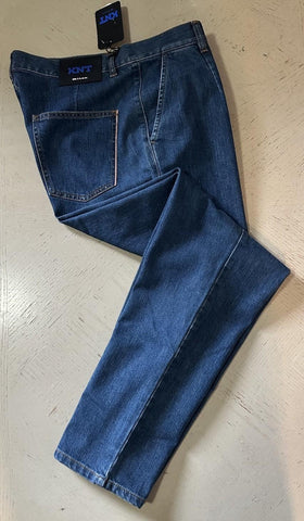 NWT KNT BY Kiton Men Cotton Five-Pocket Jeans Pants Blue 36/52