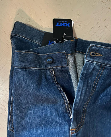NWT KNT BY Kiton Men Cotton Five-Pocket Jeans Pants Blue 36/52