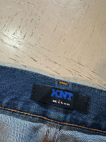 NWT KNT BY Kiton Men Cotton Five-Pocket Jeans Pants Blue 36/52