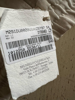 Brunello Cucinelli Men Linen-Blend Drawstring Shorts Of White US 38/54 New $795